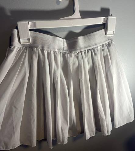 White Tennis Skirt Size M