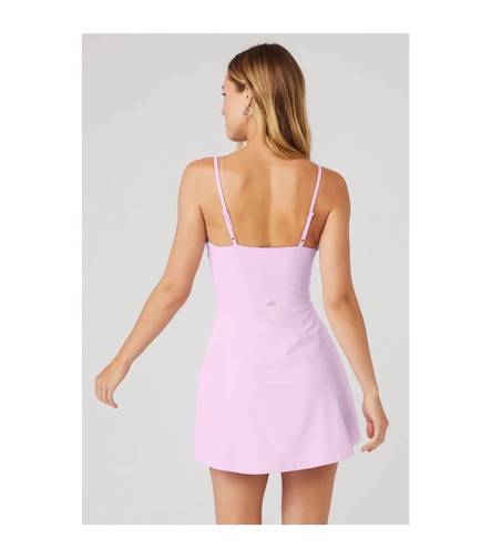 Alo Yoga Alosoft Courtside Tennis Dress Sugarplum Pink S