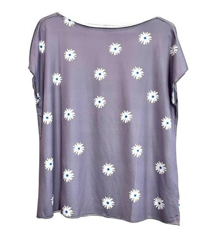 Daisy Gray  print floral top size medium