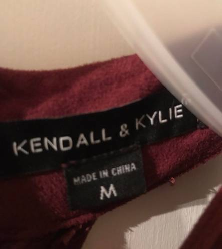 Kendall + Kylie Suede Dress