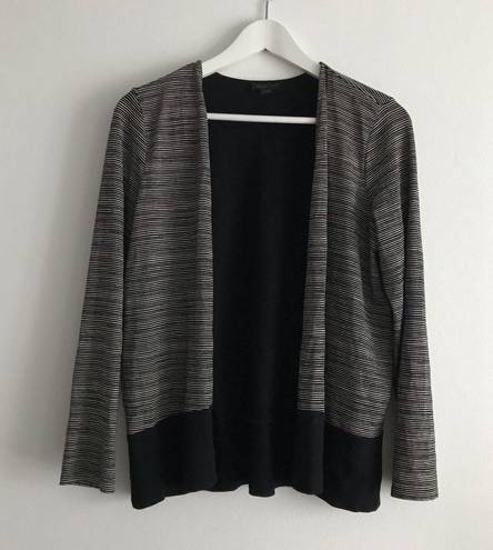 J.Jill  Wearever Collection Knit Stretchy Open-Front Cardigan Color‎ block