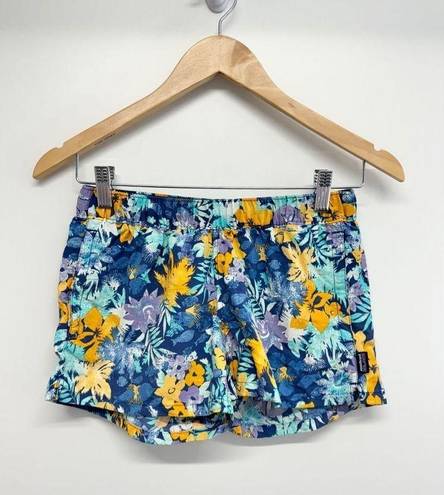 Patagonia  Shorts Barely Baggies Size Extra Small Neo Tropical Channel Blue