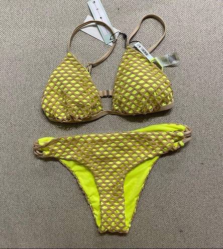 The Bikini Lab  Glimpse Of Summer 2 Piece Neon