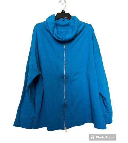 Ruby  Ribbon teal sweatshirt‎ size XXL