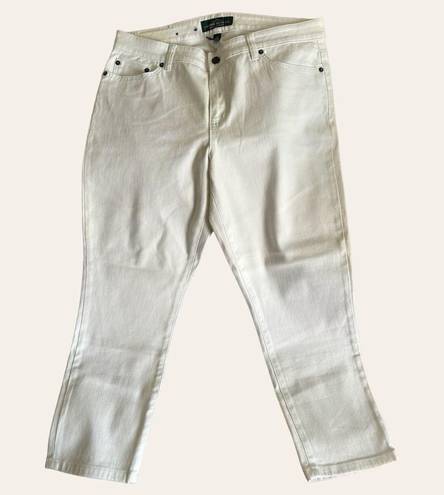 Krass&co Lauren Jeans . White jeans Size 12