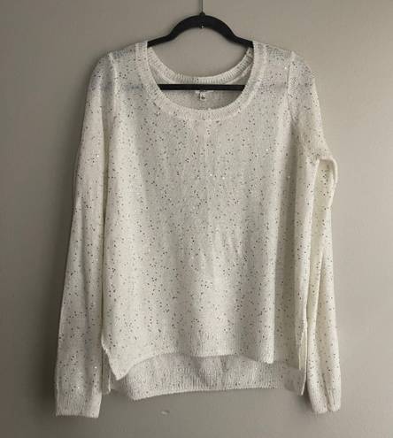 JACK knit cadler sweater with sequins