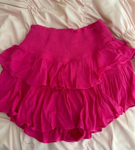 Mustard Seed Hot Pink  Skirt