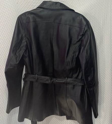 Croft & Barrow  Leather Jacket Size Medium.