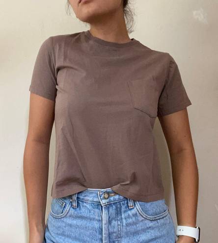 Everlane NWOT  Organic Box Cut Tee in Clay