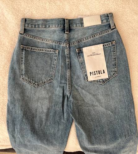 Pistola Eden High Rise Mom Jean- New