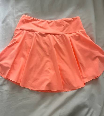 PacSun orange tennis skirt 