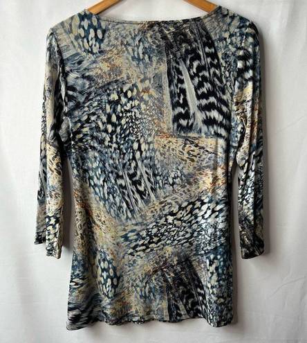 Cable & Gauge  Abstract Graphic Vintage Shirt Size Medium