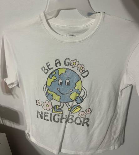 Art Class Be A Good Neighbor Cropped Tee