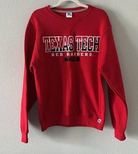 Russell Athletic  Texas Tech Red Raiders Crewneck Swestahirt