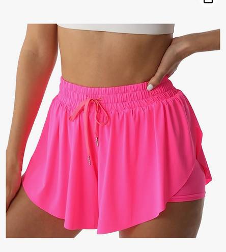 Amazon Hot Pink Flow Shorts