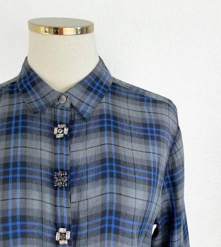 The Loft  Plaid Button Down