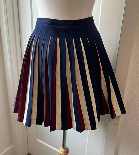 Tommy Hilfiger Pleated Mini Skirt Sz A