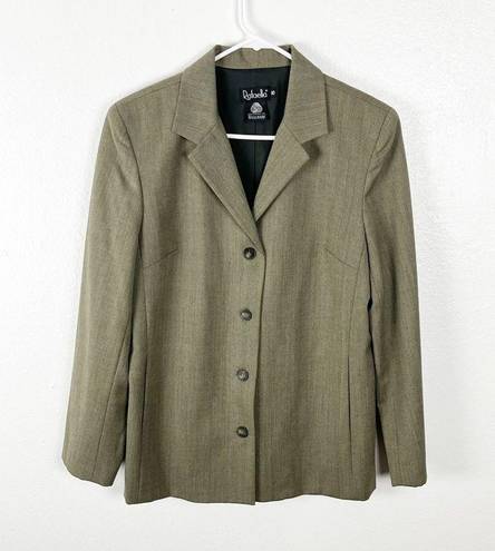 Rafaella  100% Pure New Wool Lined Long Sleeves Blazer, Size 10