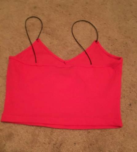 Ron Jon Red Smocked Cropped Cami