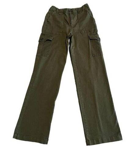 Rewind  Cargo Pants Womens Size 3 Juniors 26w Army Green Full Length Trousers