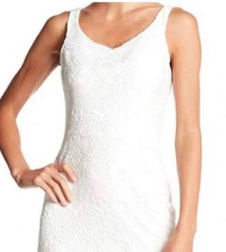 Betsey Johnson Betsy Johnson white lace midi dress size 6