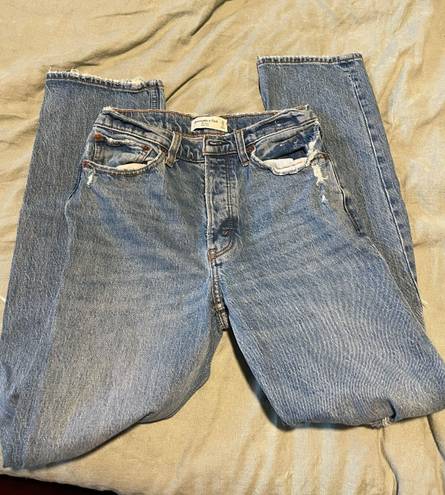 Abercrombie & Fitch Abercrombie high Rise Dad Jeans