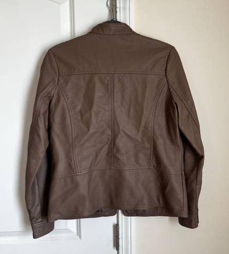 Leather Jacket Brown