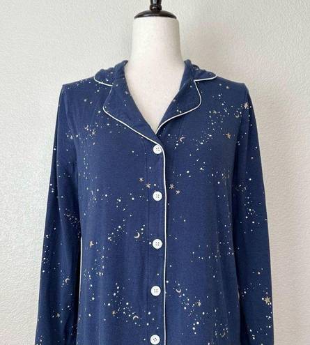 The Moon Soma Celestial and Star Printed Lounge Shirt Pants Set