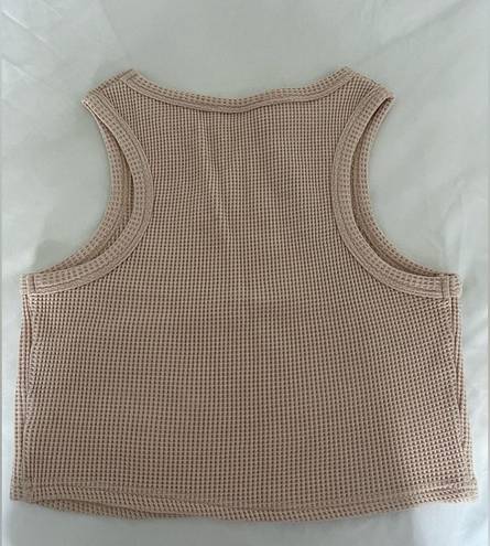 White Fox Boutique White Fox crop top
Waffle Knit Oatmeal Top