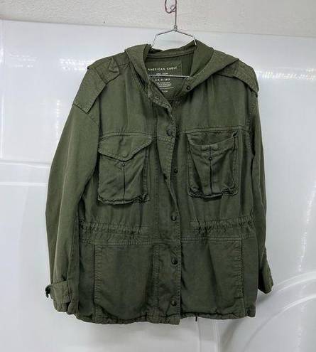 American Eagle  small jacket utility army green b45