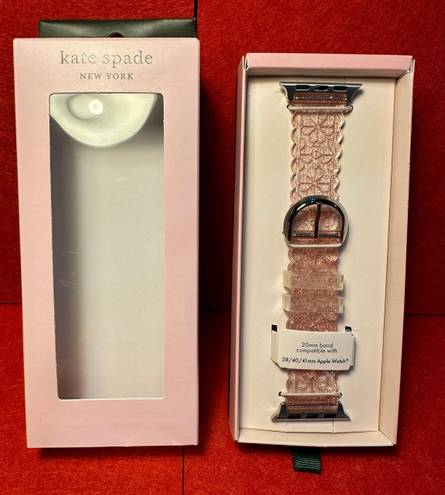 Kate Spade Apple Watch Band Rose-Gold Glitter