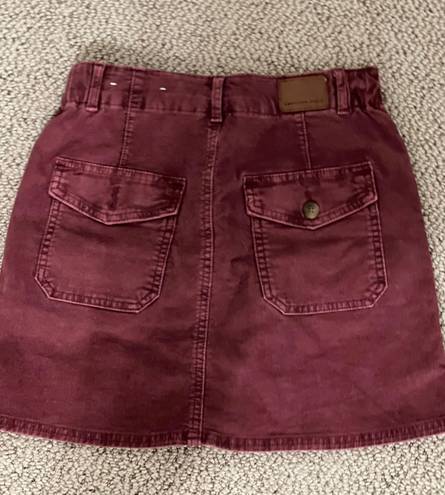 American Eagle AE Corduroy Skirt, Super Stretch