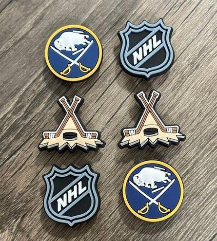 Crocs Buffalo Sabres NHL Hockey Croc Charms Jibbitz