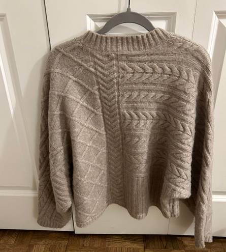 Abercrombie & Fitch Abercrombie Cable Crew Dolman Sweater 