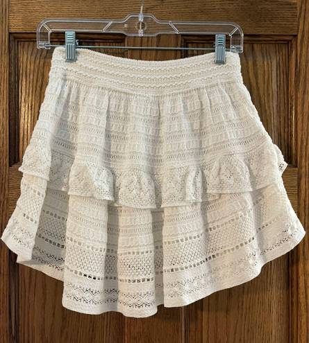 Aerie Rock N Ruffle Mini Skirt