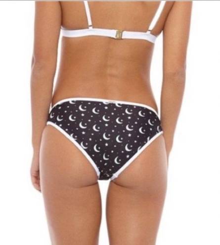 Wildfox  Moon & Star Bikini Bottom Moderate Coverage Low Rise Size Small Sz S New