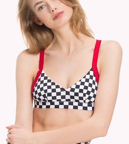 Tommy Hilfiger X Gigi Checkered Flag Bralette