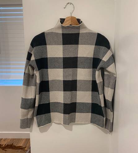 Tahari Plaid Turtleneck