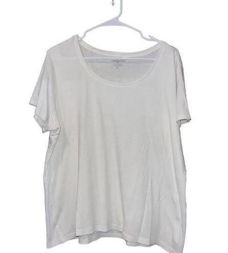 Coldwater Creek  White Casual Comfort Tee XL