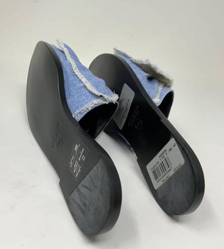 ALLSAINTS NEW All Saints Rumor Cotton Denim Jean Chambray Knot Bow Tie Slip On Flats Shoes