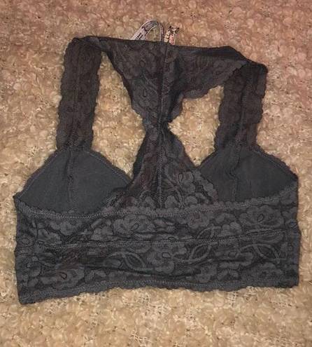 Free People Gray Bralette 