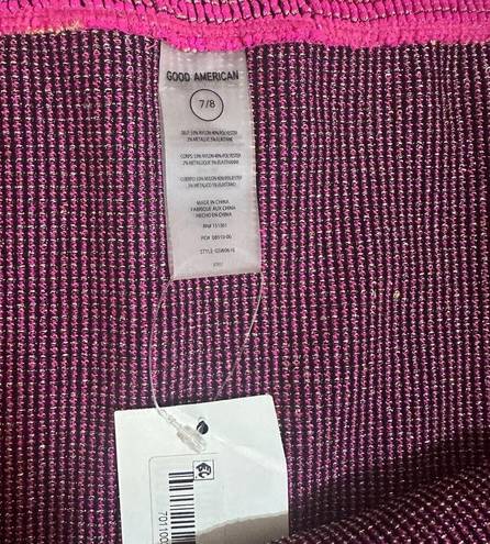 Good American  NWT Always Fits hot pink coverup skirt size 4XL