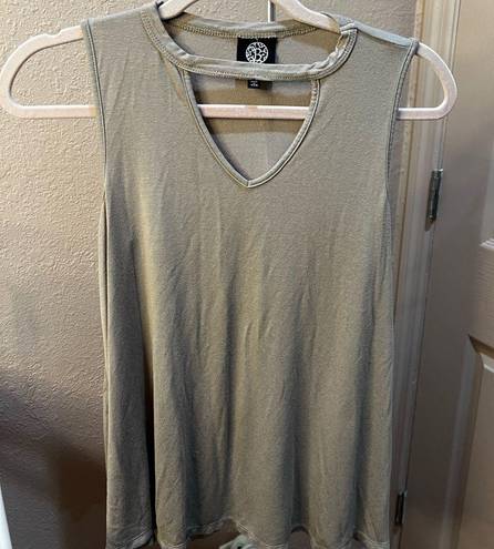 Bobeau  Choker Tank Top