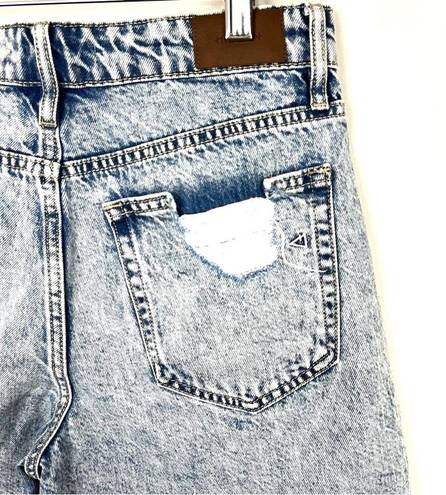 NWT Hidden Cut Up Distressed High Waist Denim Shorts Size Small