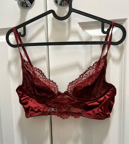 H&M Red Lace Bralette