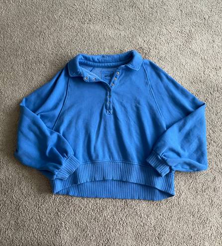 Aerie Snap Button Sweatshirt