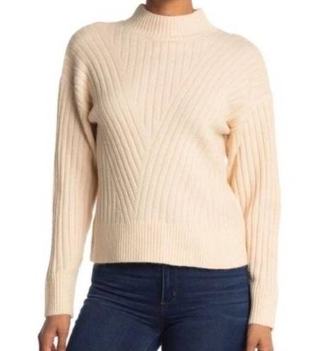 Sophie Rue  mock turtleneck sweater ribbed Large