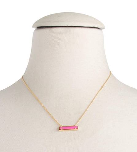 Kendra Scott gold Magenta Leanor Necklace