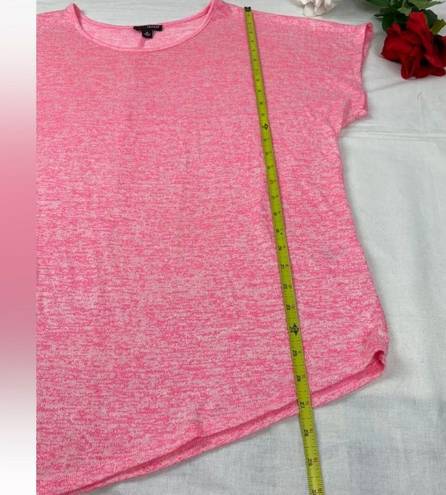 a.n.a  Pink Barbie Core Side Slanted Sweater Size XL
