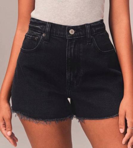 Abercrombie & Fitch  Curve Love 90s Relaxed Cutoff Shorts Size 12